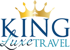 King Luxe Travel full-colour version of their logo
