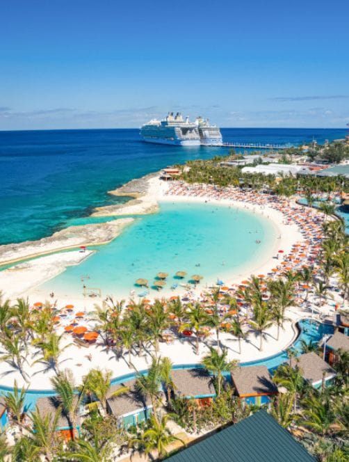 Caribbean cruise at private island