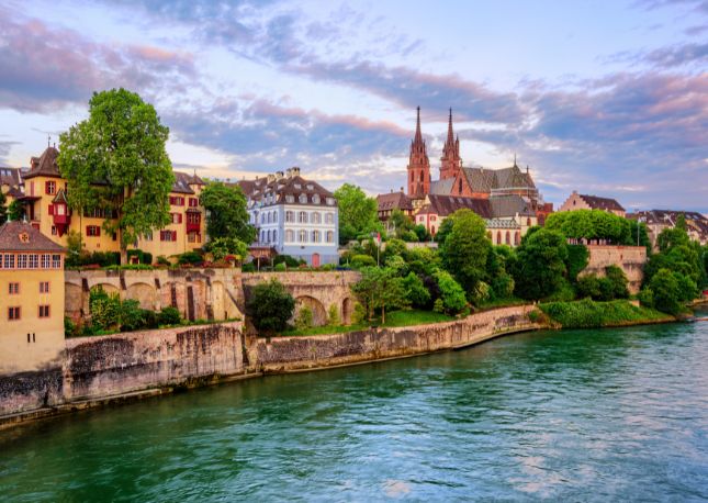 Photo of one of the beautiful sites you will see when sailing down the Rhine.