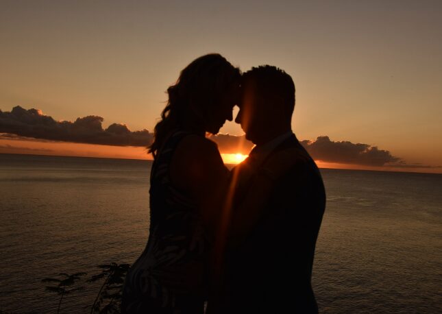 Couple Sunset photo