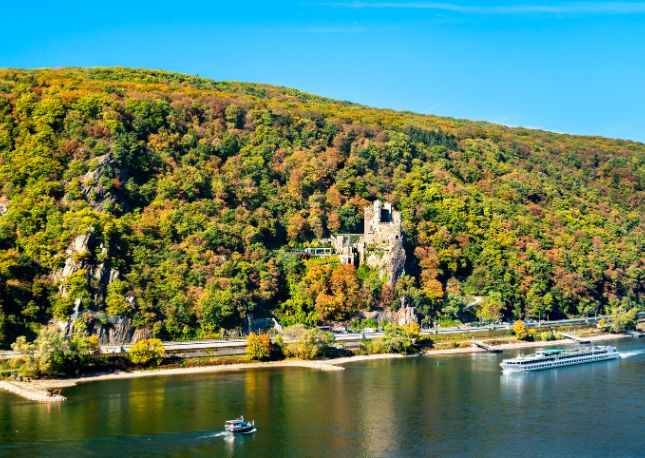 Rhine river cruise ship