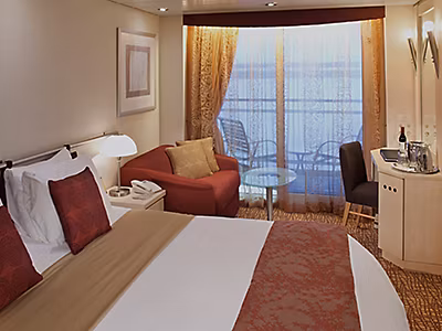 Celebrity's veranda room