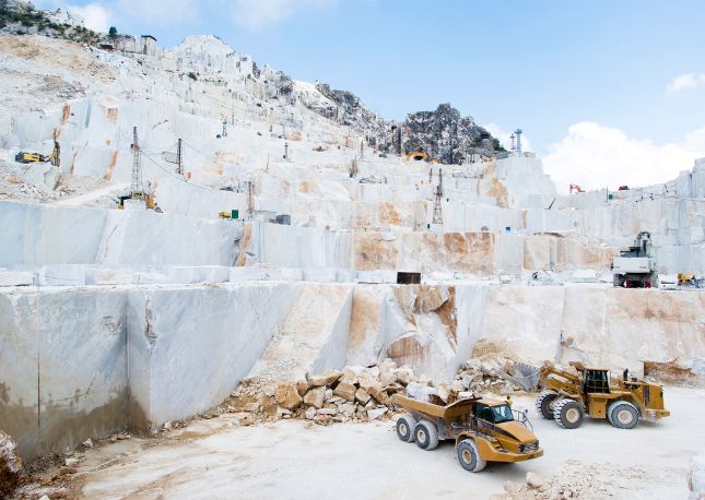 Enjoy a scenic journey to the world-famous Carrara marble quarries.